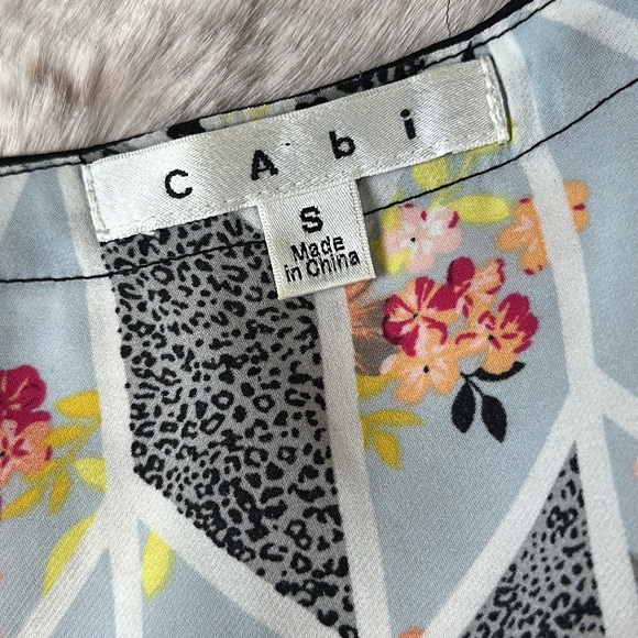 CAbi | Grosgrain Geometric Sleeveless Tunic Style #249 - Picture 3 of 8